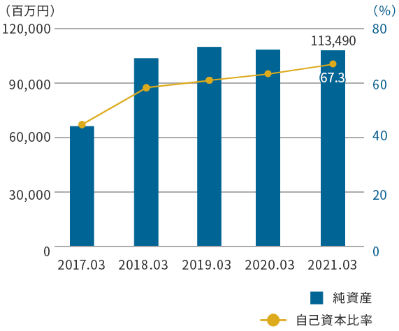 純資産グラフ